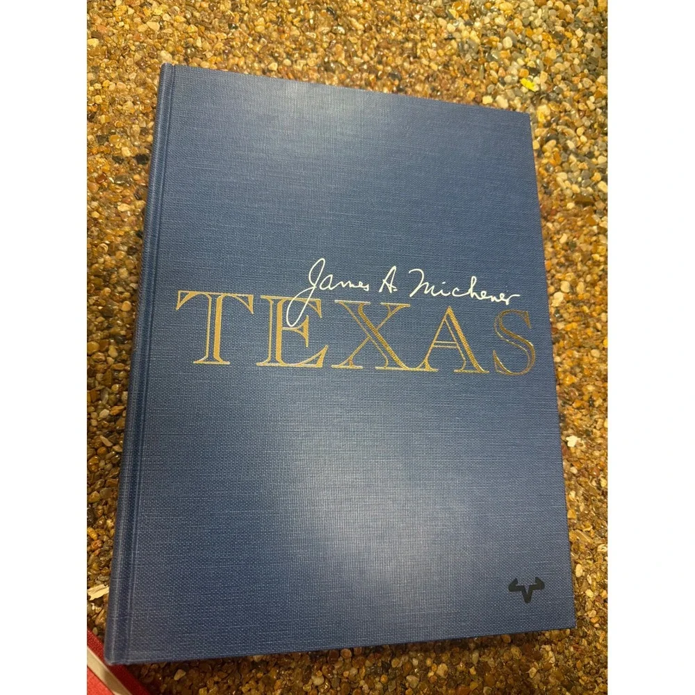 James A Michener Texas 2 Volume Set Illustrated Charles Shaw 1986